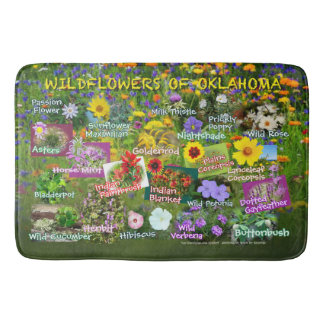 tapis de bain fleurs sauvages 26