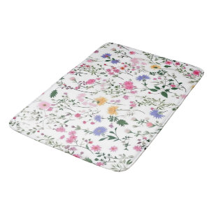 Tapis De Bain Fleurs sauvages d'été