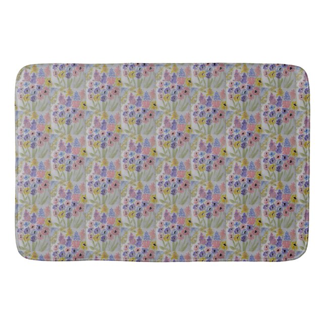 Tapis De Bain Fleurs sauvages d'été (Devant)