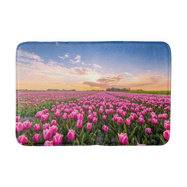 Tapis De Bain Fleurs | Tulips Holland Sud, Pays-Bas (Devant)