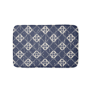Tapis De Bain Fleurs usées : Vintage sans joint