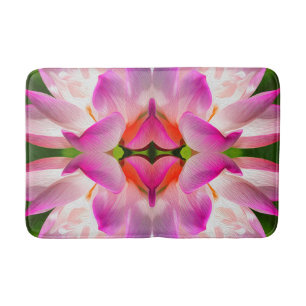 Tapis De Bain FLEUVE PURPLE - Art Fractal -