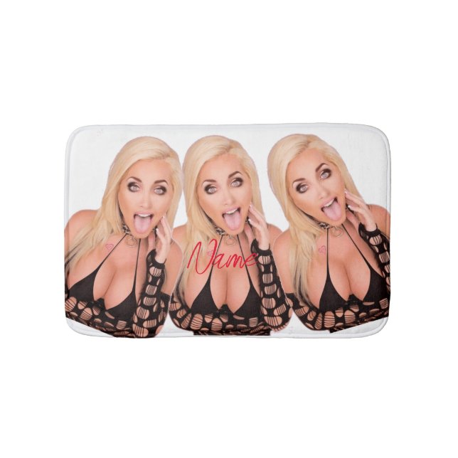 Tapis De Bain Flirty blonde Thunder_Cove (Devant)