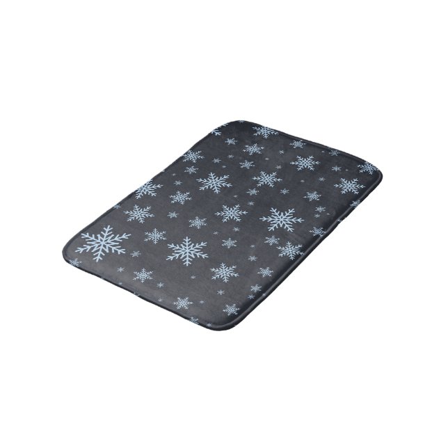 Tapis De Bain Flocons de neige (Angle)