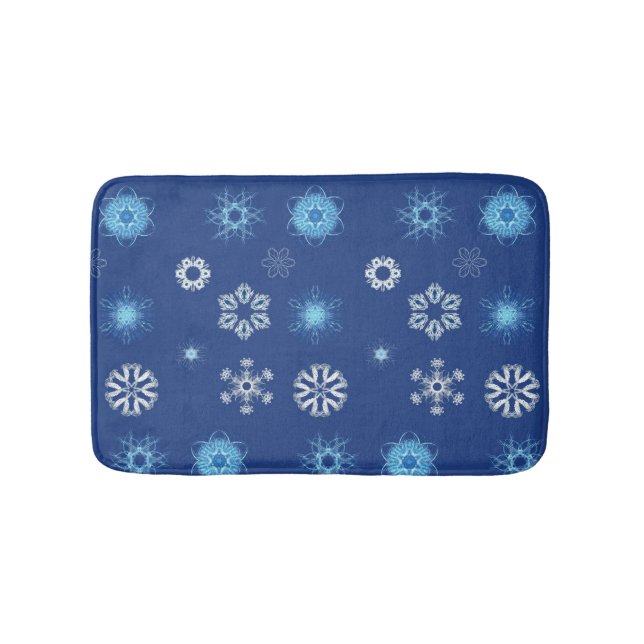 Tapis De Bain flocons de Noël (Devant)