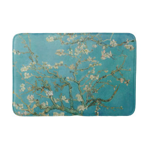 Tapis De Bain Floraison d'amandier, Peinture à l'huile, Vincent