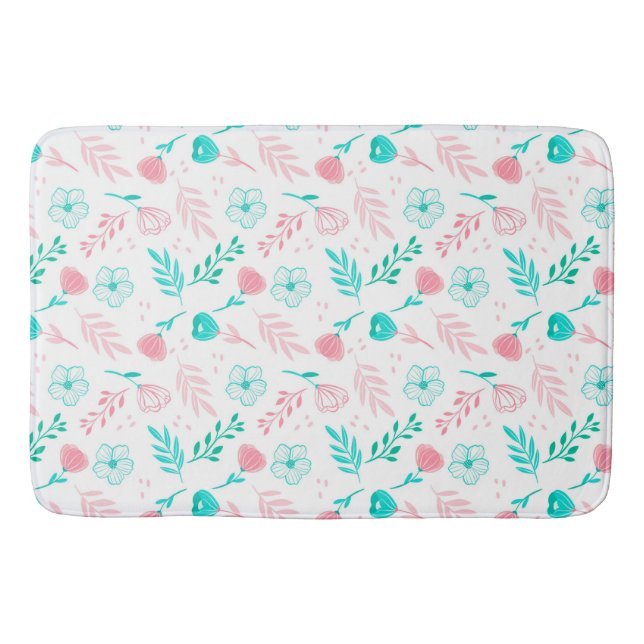 Tapis De Bain Floral (Devant)