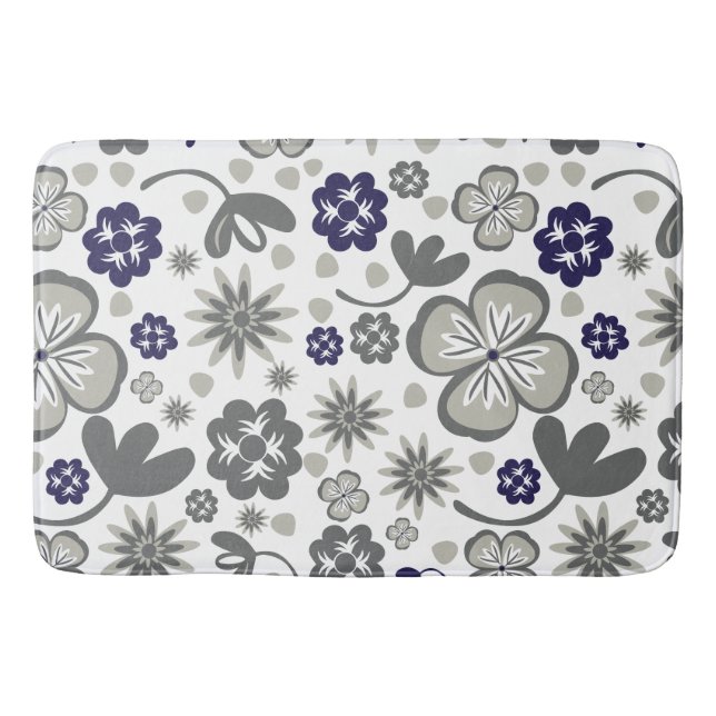 Tapis De Bain Floral (Devant)