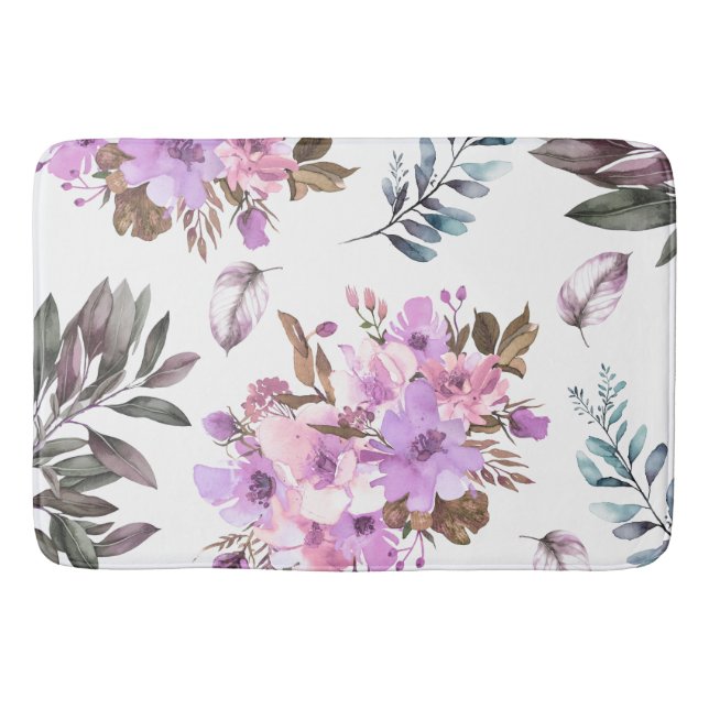 Tapis De Bain Floral (Devant)
