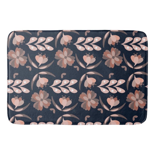 Tapis De Bain Floral (Devant)