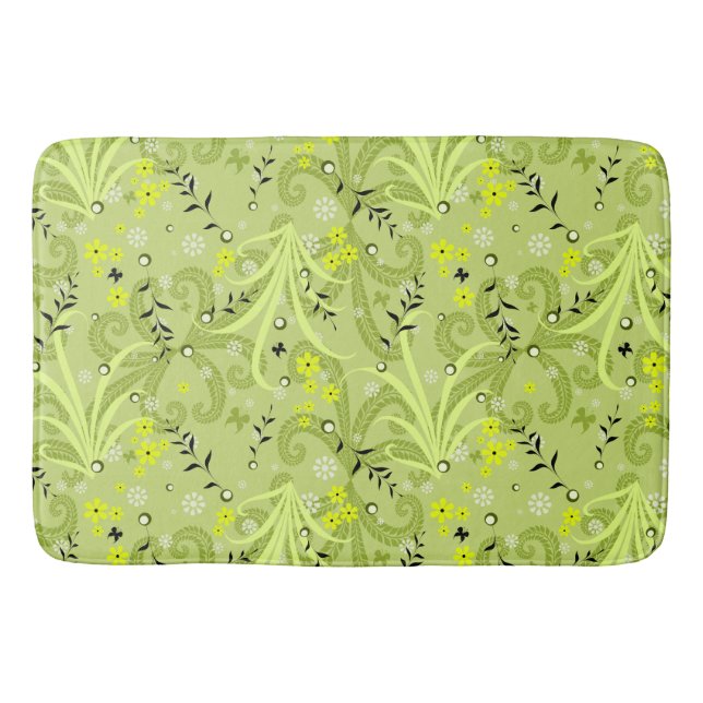 Tapis De Bain Floral (Devant)