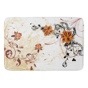 Tapis De Bain Floral de Swirl