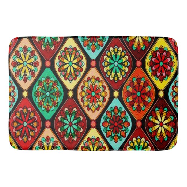 Tapis De Bain Floral ornemental (Devant)