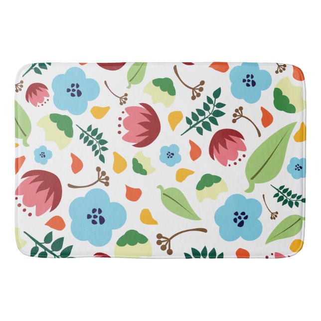 Tapis De Bain Flore printanière (Devant)