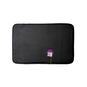 Tapis De Bain Flore violette bmm