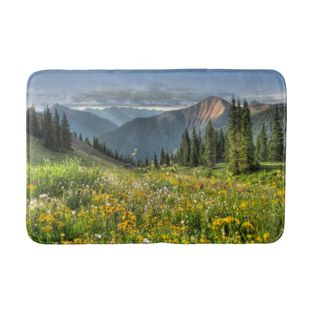 Tapis De Bain Flowers (homonymie) | Wildflowers Silverton Colora (Devant)