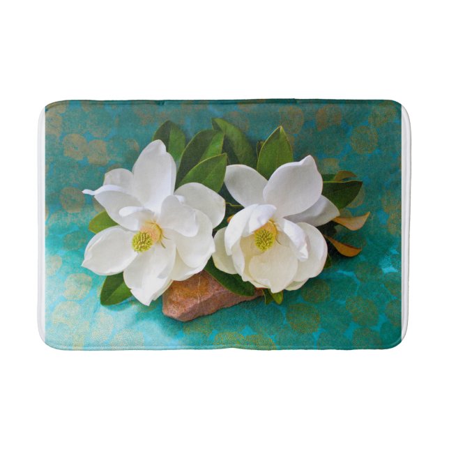 Tapis De Bain Flowers | Magnolia Flower (Devant)