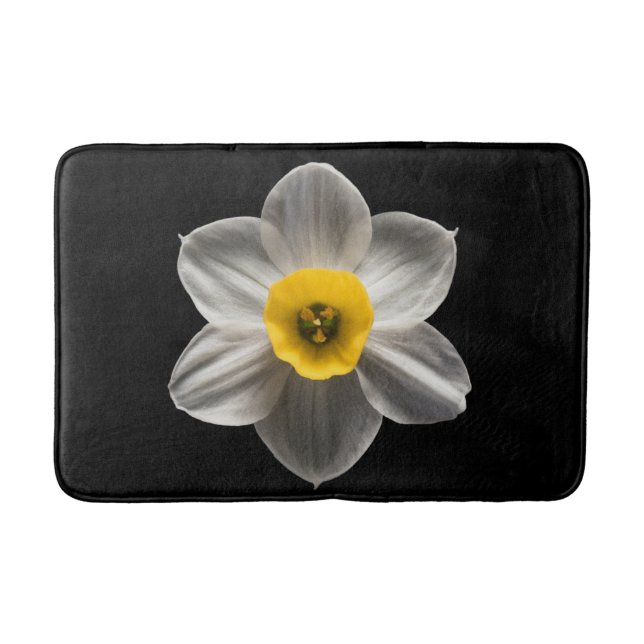 Tapis De Bain Flowers | White Daffodil Flower (Devant)