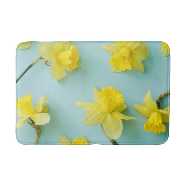 Tapis De Bain Flowers | Yellow Daffodils (Devant)