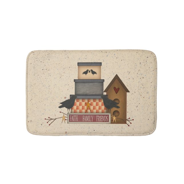Tapis De Bain Foi primitive Famille Amis Bath Mat (Devant)