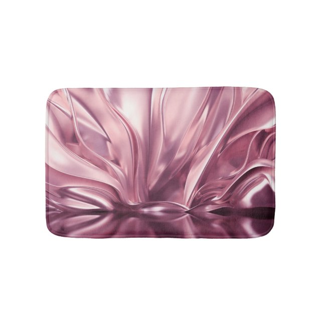 Tapis De Bain Fond d'illustration 3D doré luxueux (Devant)