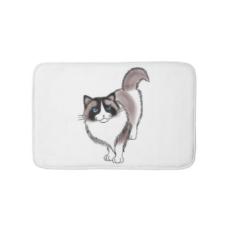 Tapis De Bain FooFooCat : Ragdoll impertinent