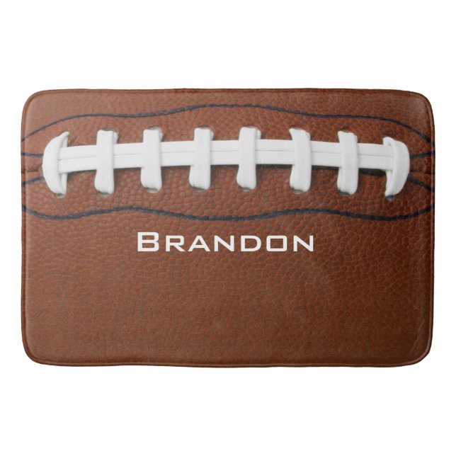 Tapis De Bain Football Design Bath Mat (Devant)