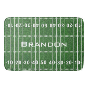 Tapis De Bain Football Field Design Bath Mat