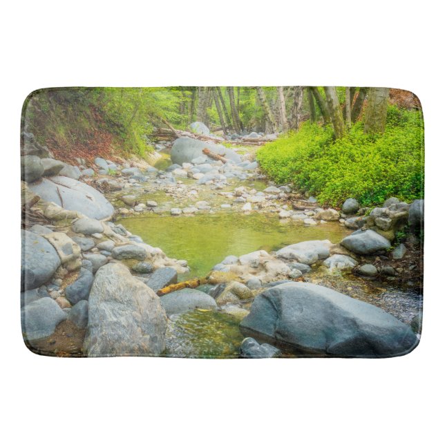 Tapis de bain Forest Creek | Décoration de la natu (Devant)