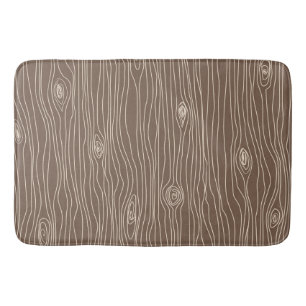 Tapis De Bain Forêt Bois Rustique Fantaisiste