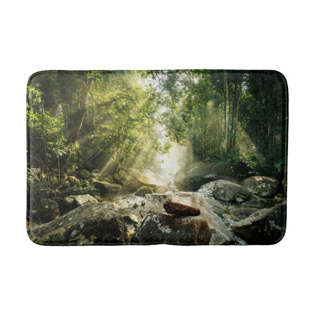 Tapis De Bain Forêt | Forêt tropicale de la Jungle (Devant)