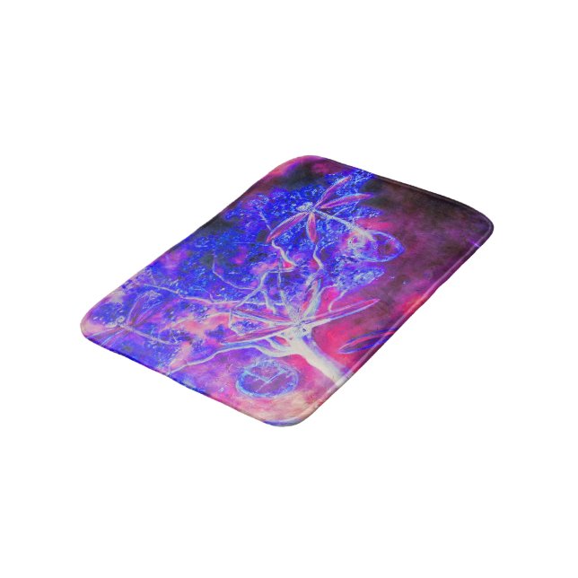 Tapis De Bain Forêt Magique de Libellules (Angle)