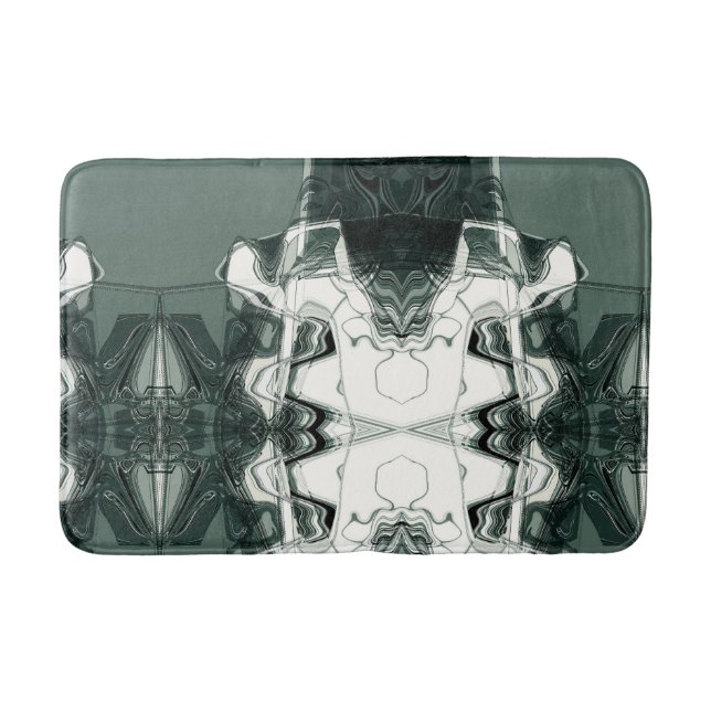Tapis De Bain Formations de terres Art Abstrait (Devant)