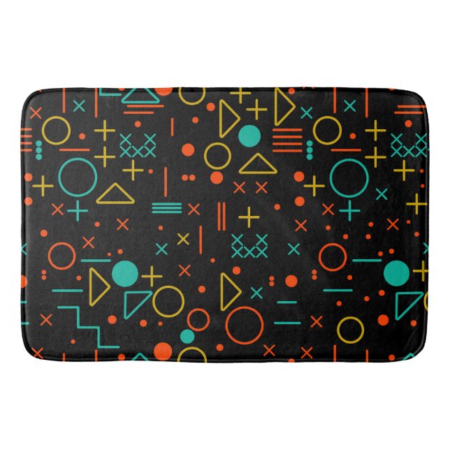 Tapis De Bain Formes géométriques (Devant)