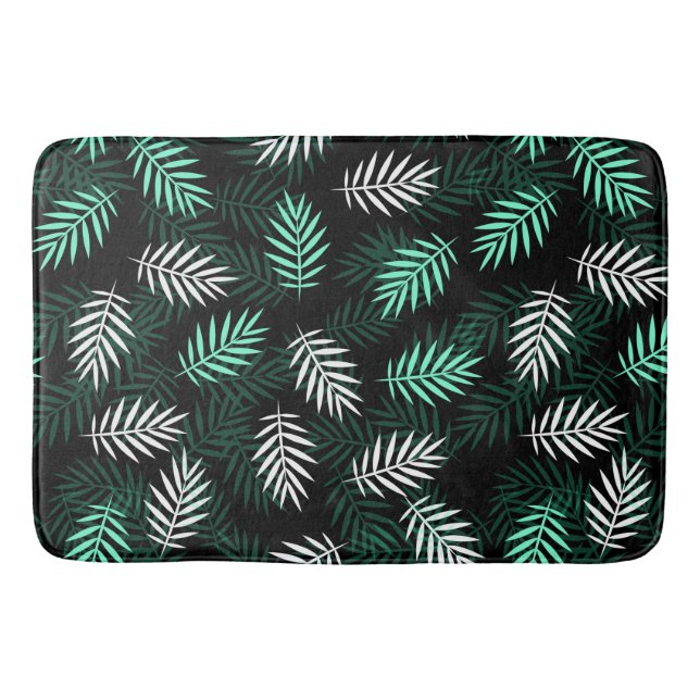 Tapis De Bain Fougères tropicales (Devant)