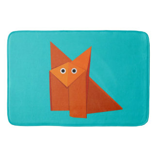 Tapis De Bain Fox mignon lumineux d'origami
