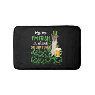 Tapis De Bain Fox Terrier Me Baise Je suis Irlandais Ou Irlandai