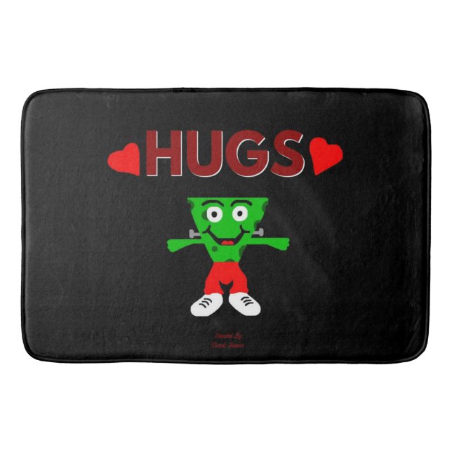 Tapis De Bain FrankenCheese Hugs Grand Mat Bain (Devant)