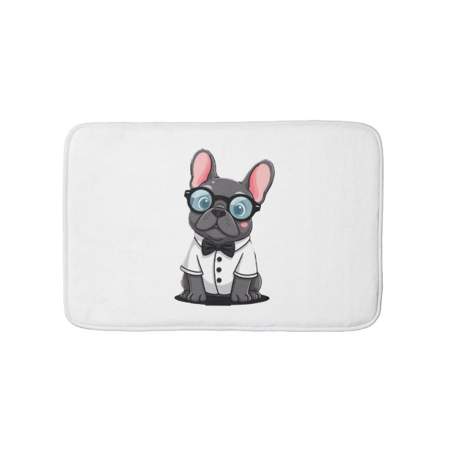 Tapis De Bain Frenchie The Gentlemen Copie (5) (Devant)