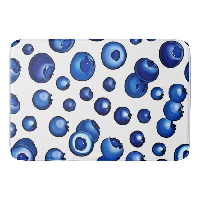 Tapis De Bain Fresh Blueberry (Devant)