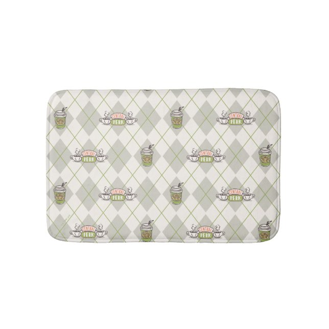 Tapis De Bain FRIENDS™  | Central Perk Motif Argyle (Devant)