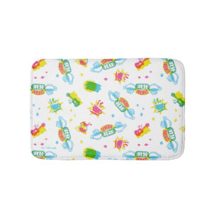 Tapis De Bain FRIENDS™   Motif Néon Central Perk