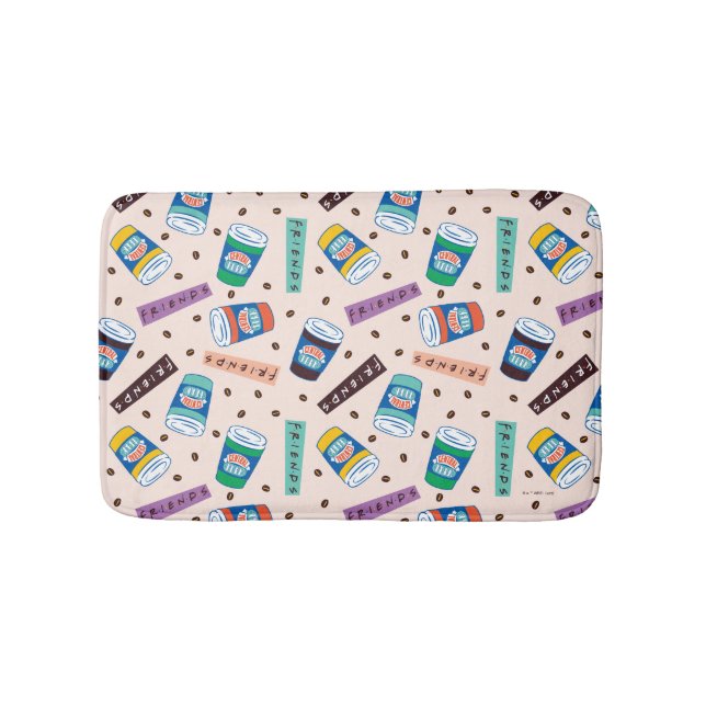 Tapis De Bain FRIENDS™ | Motif vibrant de Central Perk (Devant)