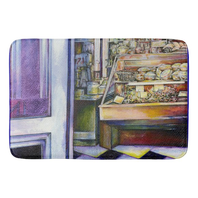 Tapis De Bain Froid Brew dans un Hot Deli (Devant)