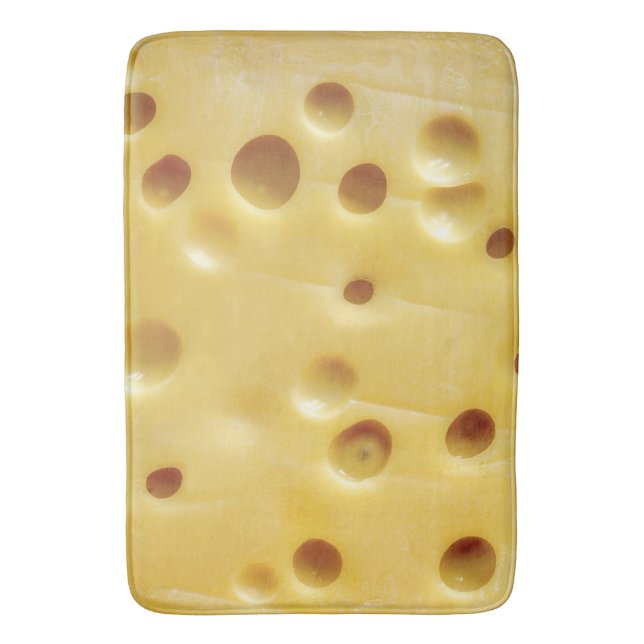 Tapis De Bain Fromage suisse (devant Vertical)
