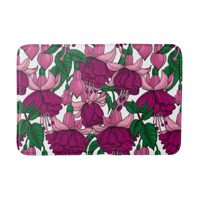 Tapis De Bain Fuchsia (Devant)