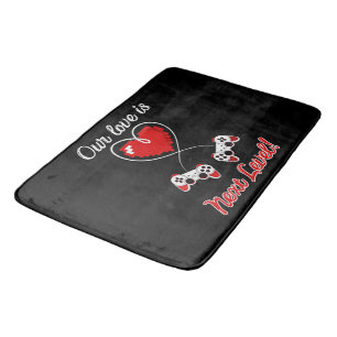 Tapis De Bain Gamer Valentine Bath Mat