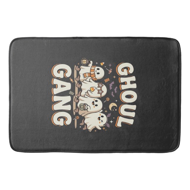 Tapis De Bain Gang des goules d'Halloween (Devant)