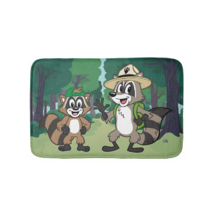 Tapis De Bain Garde forestière Rick et Ricky de Rick   de garde