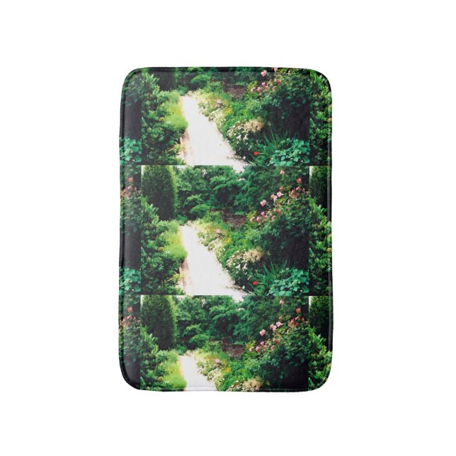 Tapis De Bain Garden Walk Digital (Devant (Vertical))
